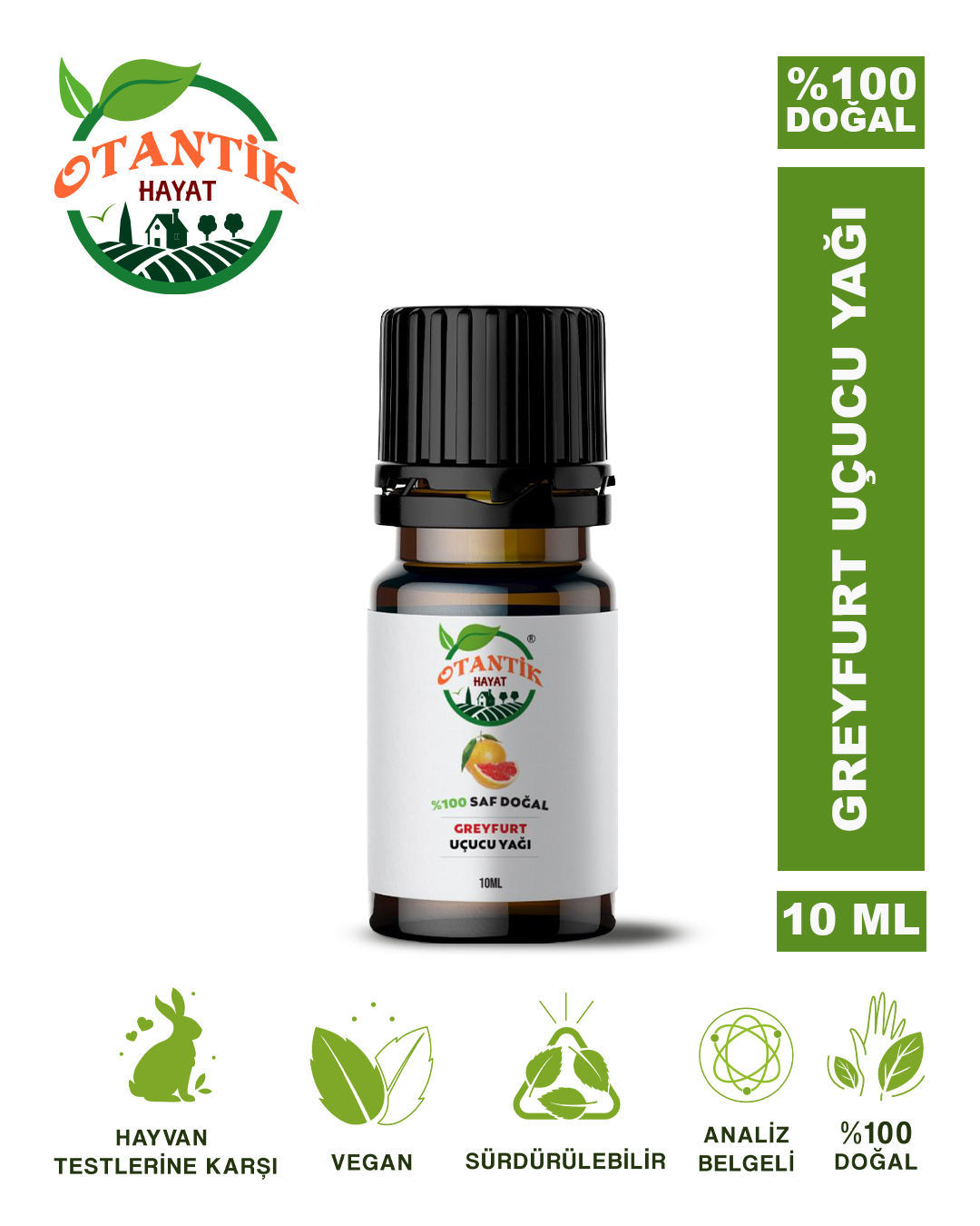 Greyfurt Uçucu Yağı